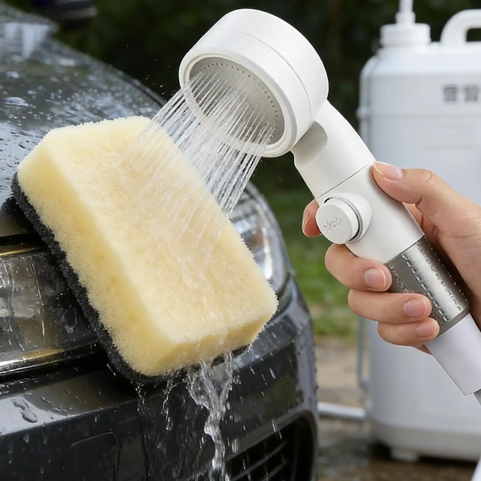 

Портативный душ для кемпинга с 3 режимами распыления, перезаряжаемый, водонепроницаемый, для мытья, аксессуары для кемпинга, для использования в помещении и на улице, для походов и путешествий