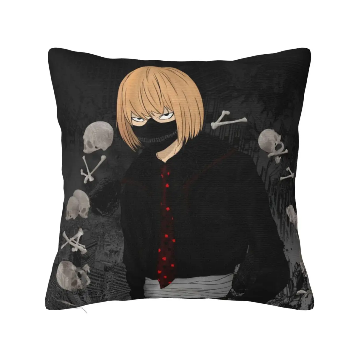 Light Yagami Pillowcase Polyester Cushion Cover Decoration Anime Death Note Japan Manga Pillow Case Cover Home Zipper 40X40cm