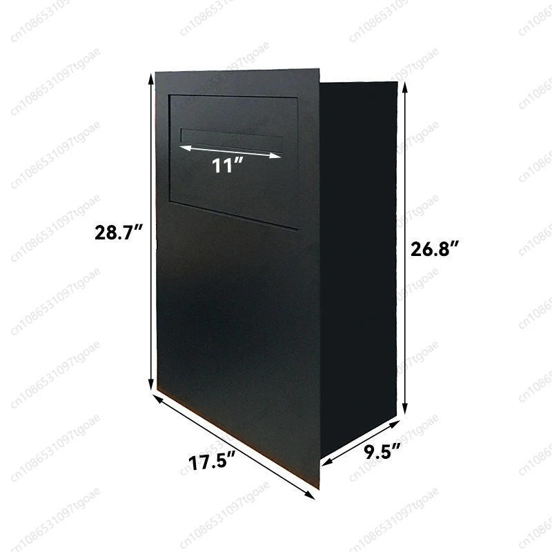 Y Outdoor embedded courier cabinet, messenger bag, wrap delivery box. storage
