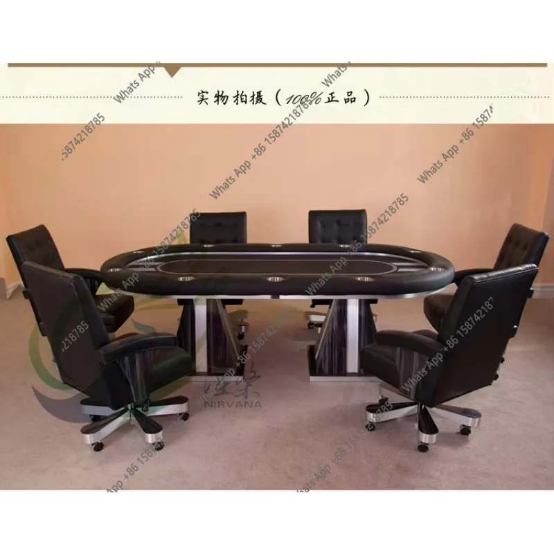 X30 Texas Poker Table, Dining Table For Two Purposes, Chess Table, Conference Table Custom Poker Table