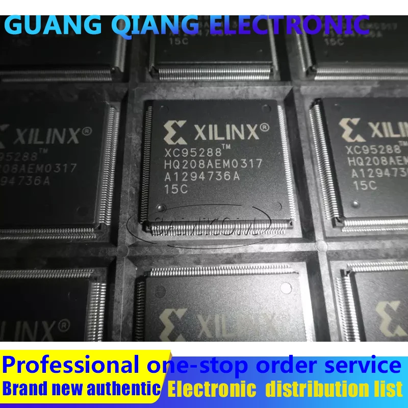 

1PCS XC95288-15HQ208C IC CPLD 288MC 15NS 208QFP