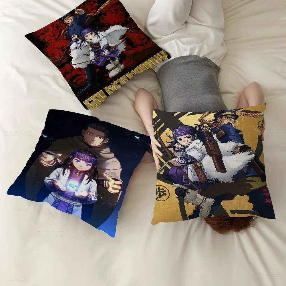 

Golden Kamuy 2nd Season Personalized Picture Text Home Decorative Pillows Household Gifts 45x45cm