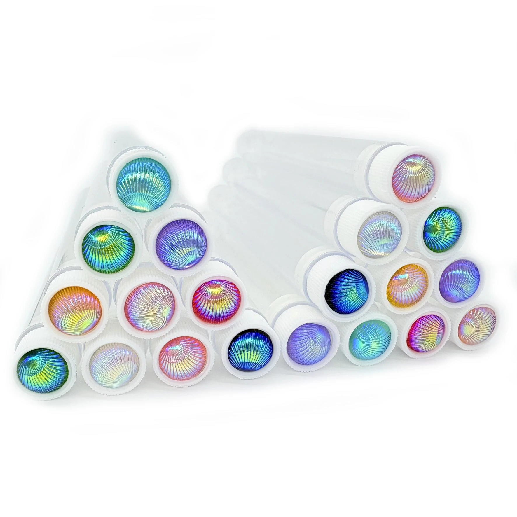 20 قطعة/الوحدة الغبار واقية رمش فرشاة أنبوب فارغة قابلة لإعادة الاستخدام لاش ماسكارا عصا استبدال ماكياج تطبيق الحاويات بالجملة