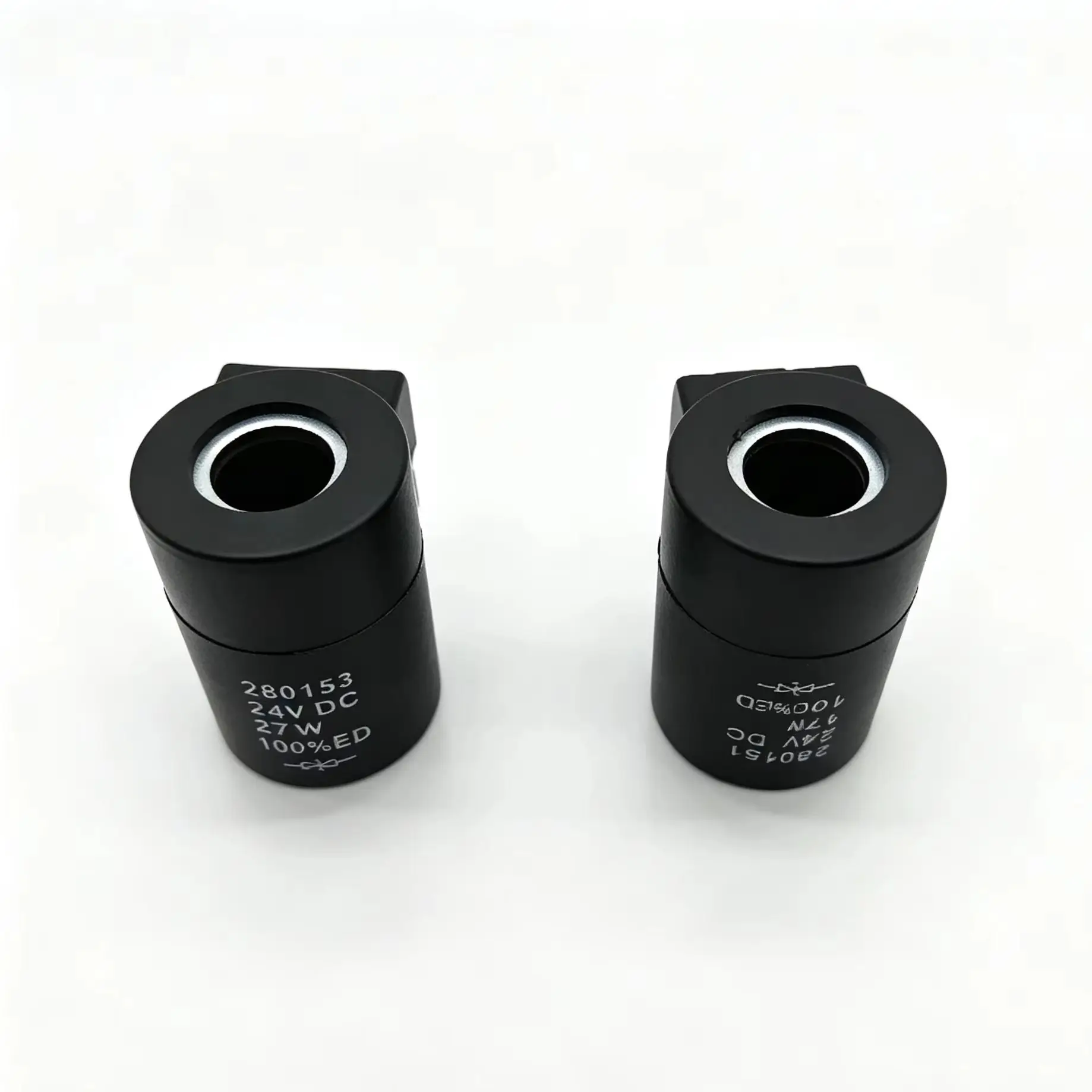 280151 280153 24V 27W Solenoid Valve Coil for EC380D EC360B Excavator Electric Parts