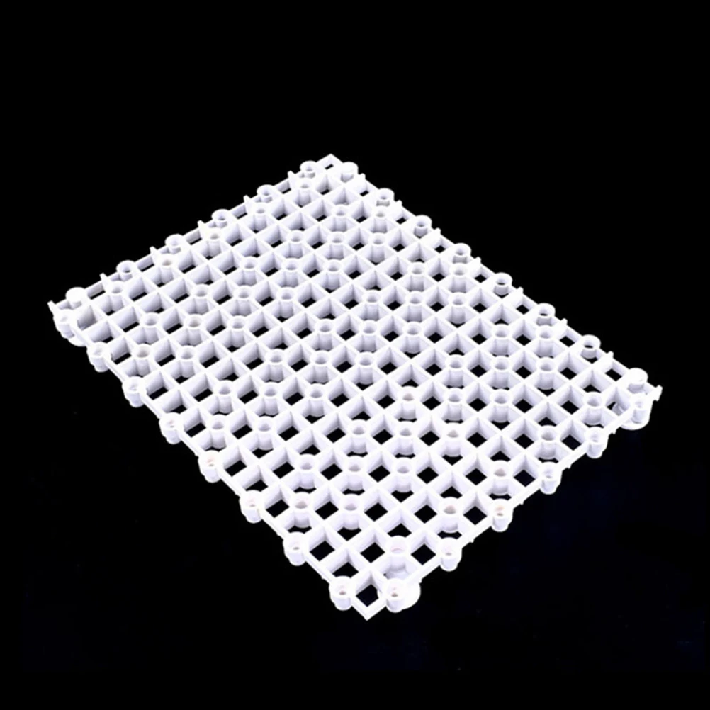 

5pcs Tank Bottom Filter Plate Pvc Splicable Waterproof Flat Smooth Submersible Aquarium Accessory For Large Dragon Fish Sea Fish