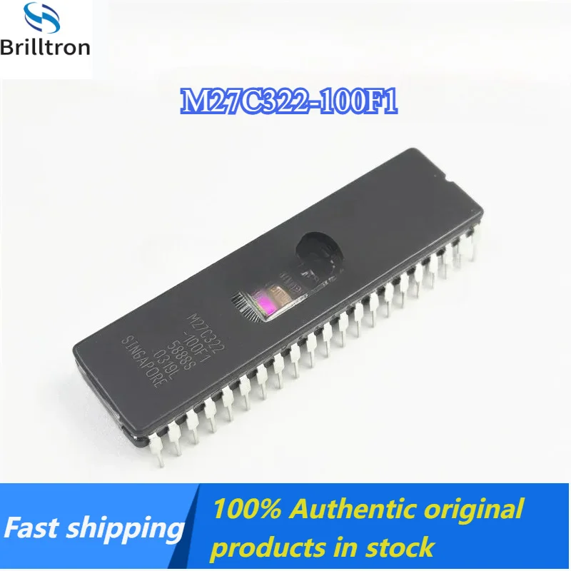 5-20PCS NEW 27C322 M27C322-100F1 M27C322 CDIP42 IC Original Products, in Stock, Fast Shipping.