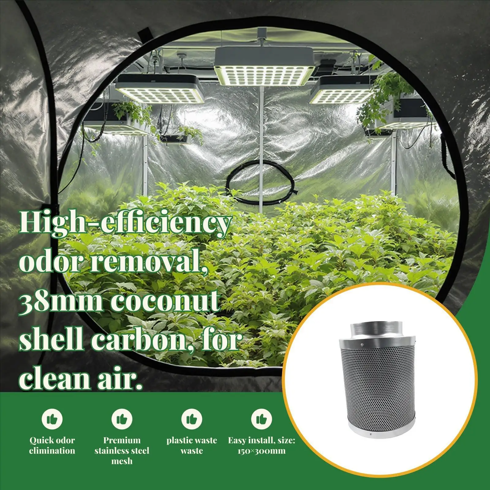 ventilateur-en-ligne-6-pouces-avec-filtre-a-charbon-en-acier-inoxydable-purificateur-d'air-pour-tente-de-culture-controle-des-odeurs-pour-salle-hydroponique