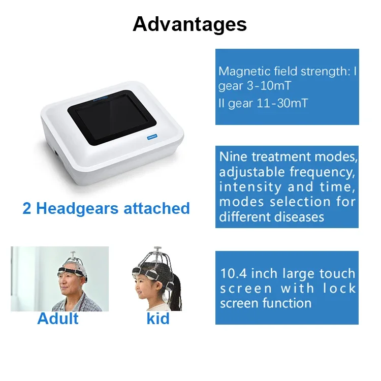 2026 Factory Supply Medical Phisiotherapy Equipments for Brain Disorder E-TMS Transcranial Magnetic Stimulation  Device view 5