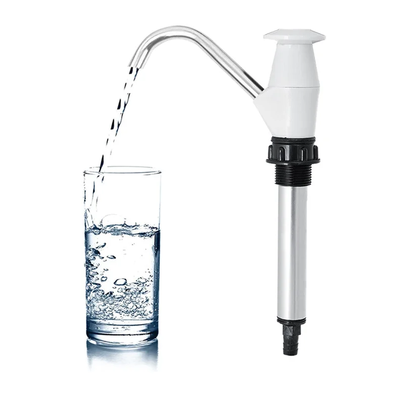 MOPHE-Strumento di sostituzione della pompa a mano dell'acqua per il rubinetto del lavandino del rimorchio da campeggio Strumenti di pompaggio del camper Rubinetto di scarico della pompa a mano dell'acqua del lavello