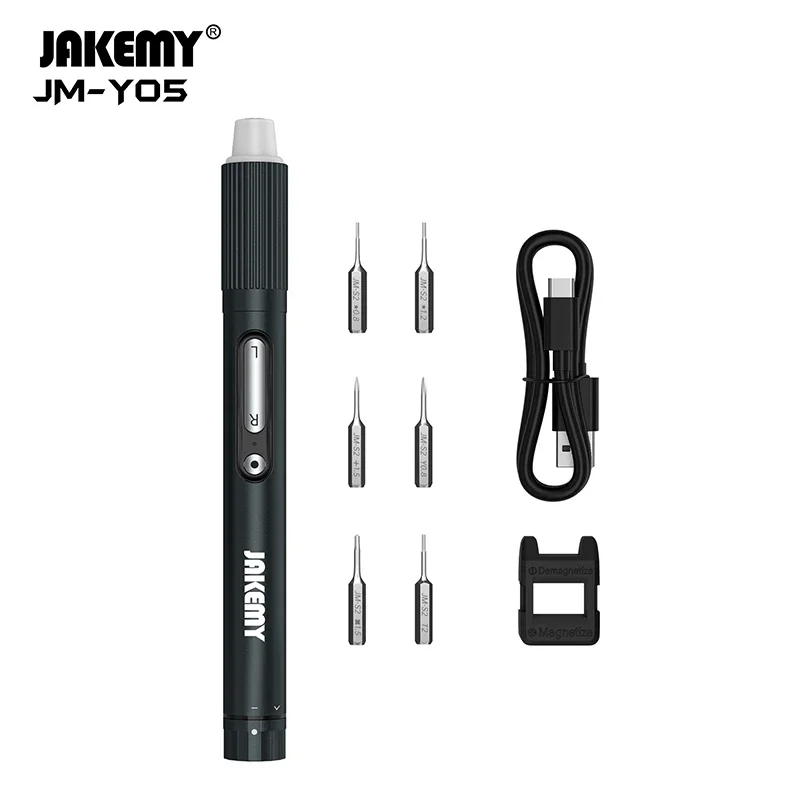 JAKEMY JM-Y05 Precision 9 in 1 Electric Screwdriver Screw Driver Kits for Mobile Phone PC Camera Repair Tool Screwdriver
