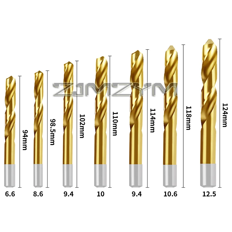 49Pcs/Set Convenient Hand Drill Bit Broken Bolt Damaged Screw Extractor Set Multi-Spline Nut Remover Set with Case