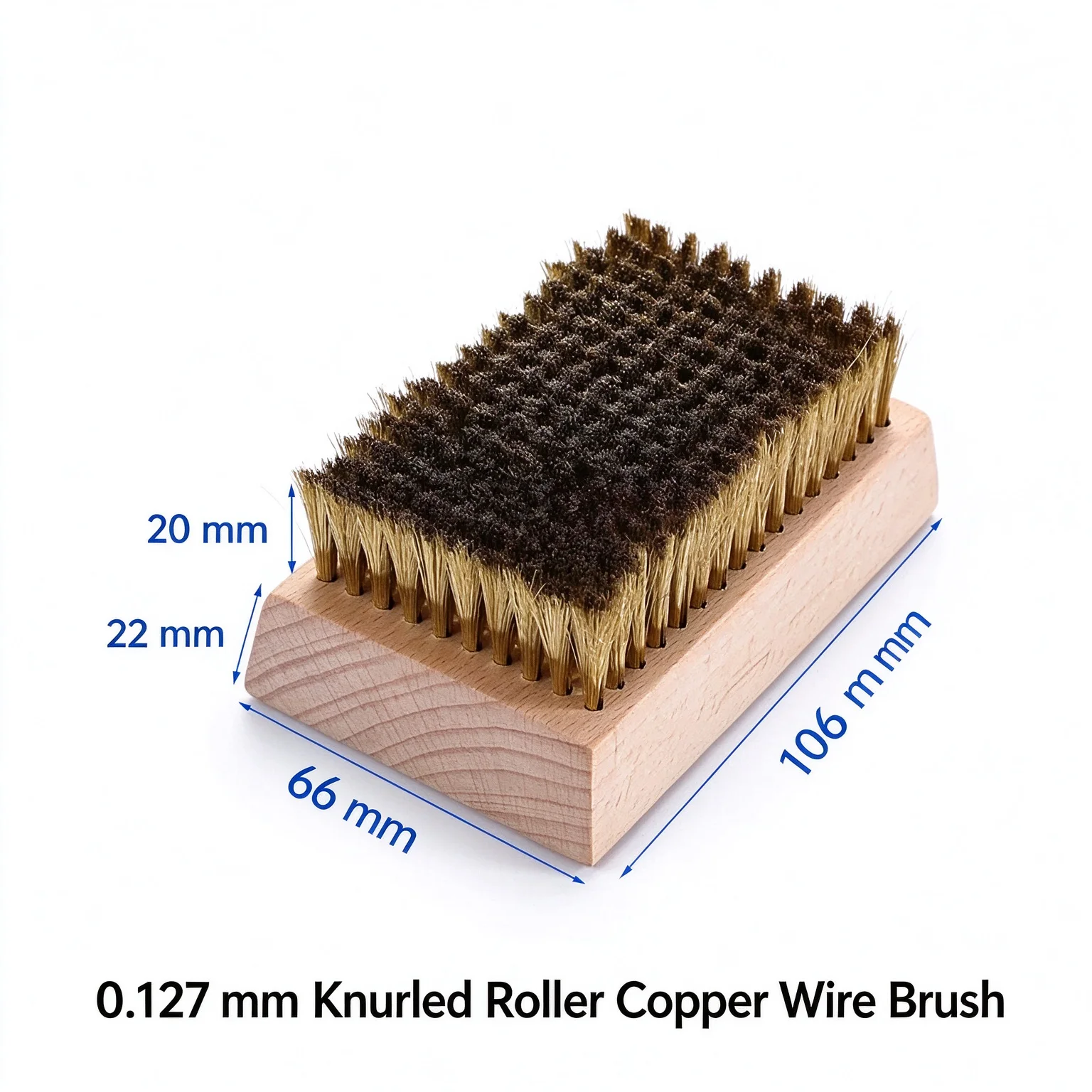 Anilox Roller Steel Wire Brush, 0.076 Imported Copper Wire from US, Ceramic Embossing Roller, Concave Convex Counter Roller Brus