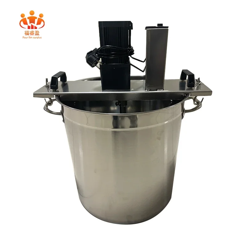 Fully automatic brushless motor cooking mixer, small commercial food mixer, deep fried sauce and jam food processing machine