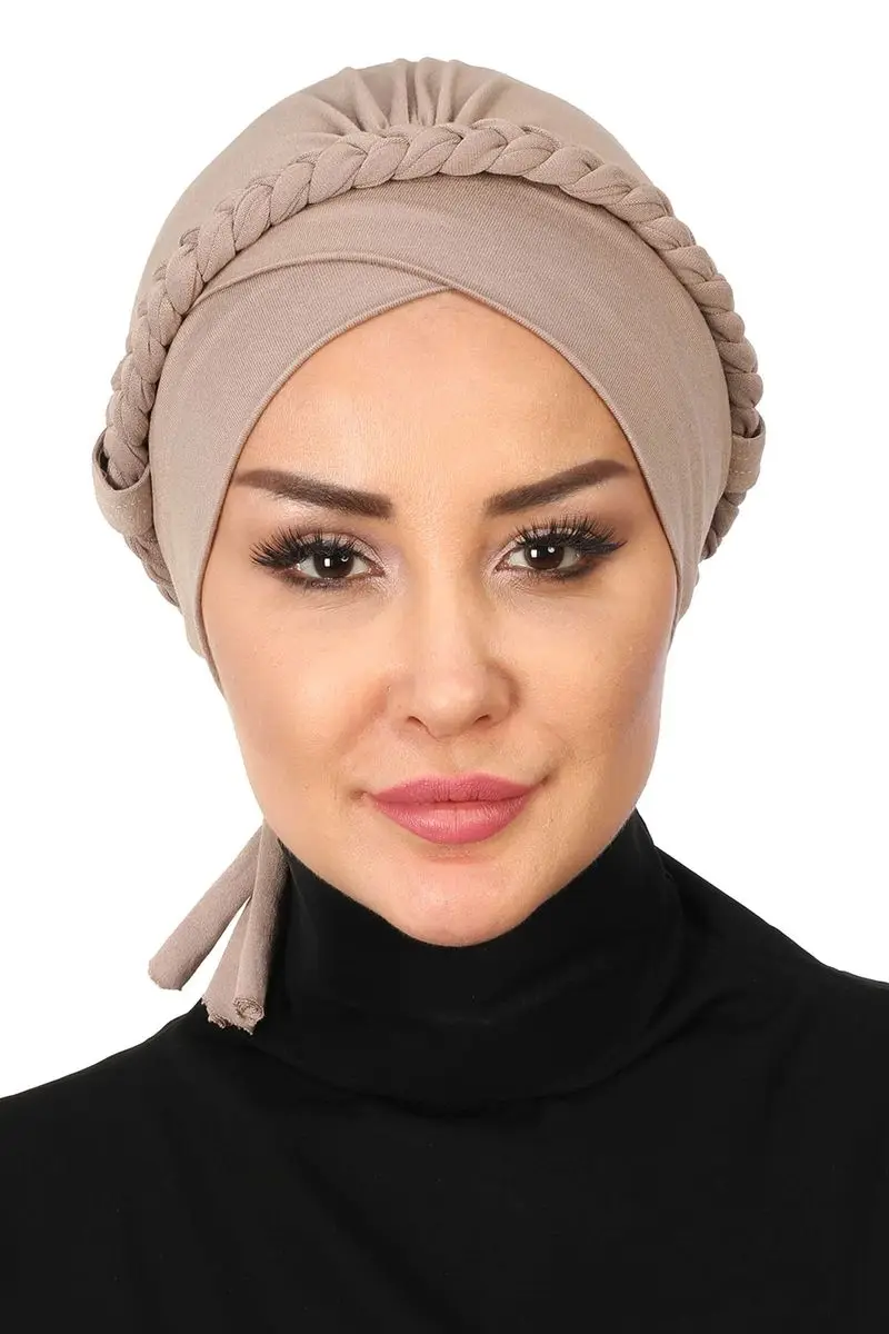 Vison de osso penteado trançado