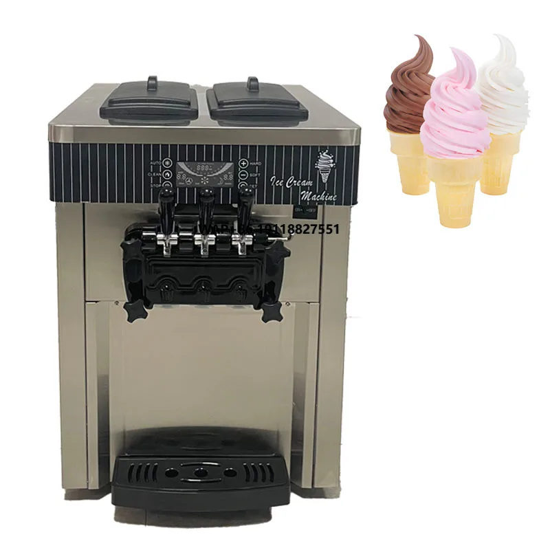 

New Version Handle Soft Ice Cream Machine Soft Ice Cream Machine Spare Parts Soft Ice Cream Machine