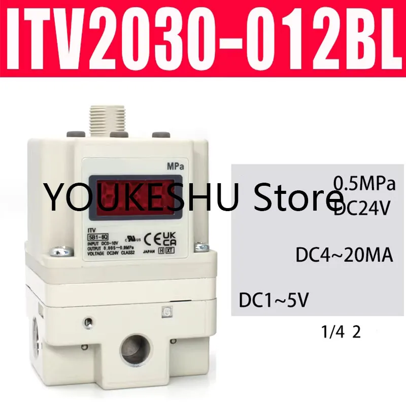New original electrical proportional valve ITV2030-012BL Equipped with B-bracket and data cable