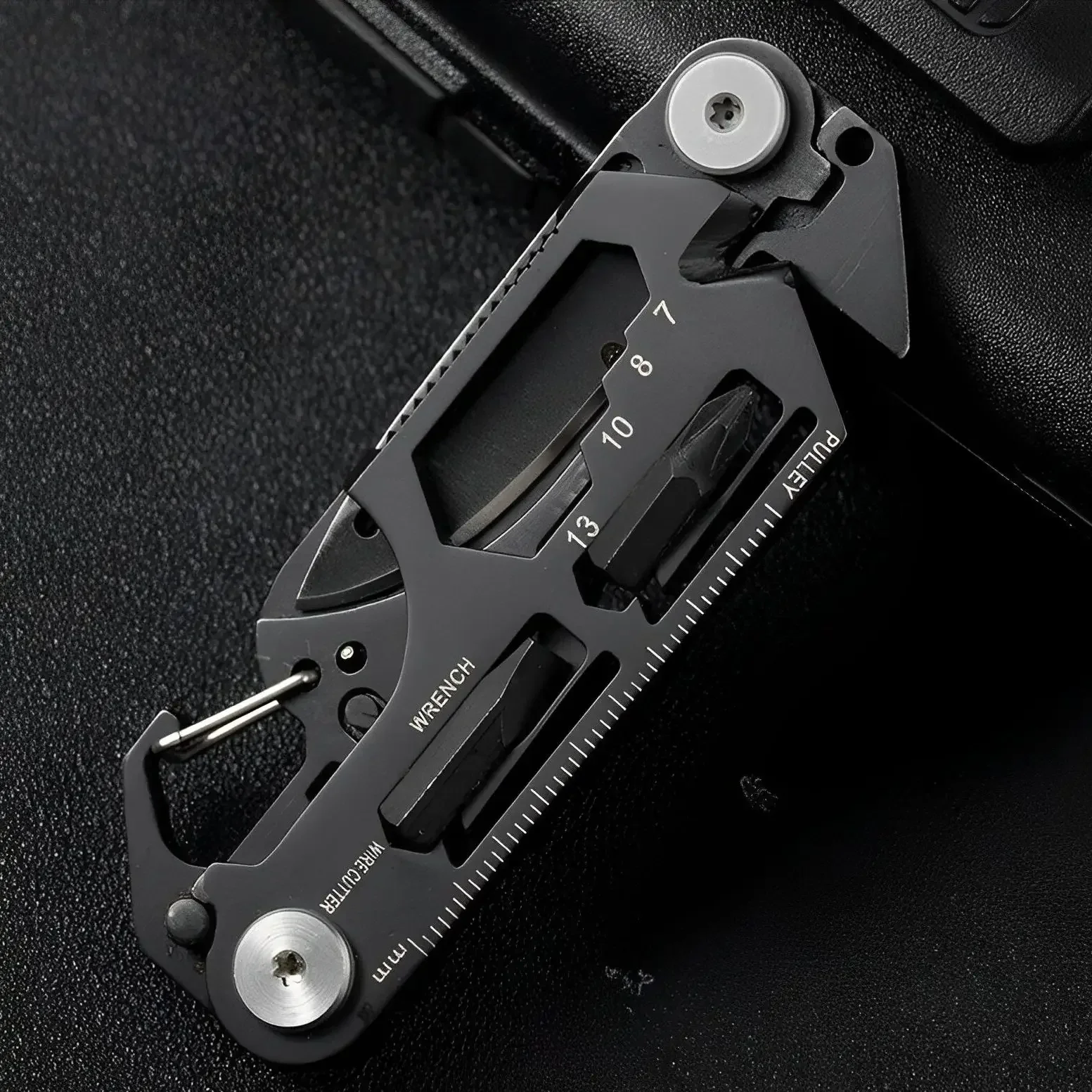 Multifunctional Outdoor Pocket Tool Combination Card Folding Tactical Army Knife Mini Bicycle Repair EDC Camping Gear Equipment