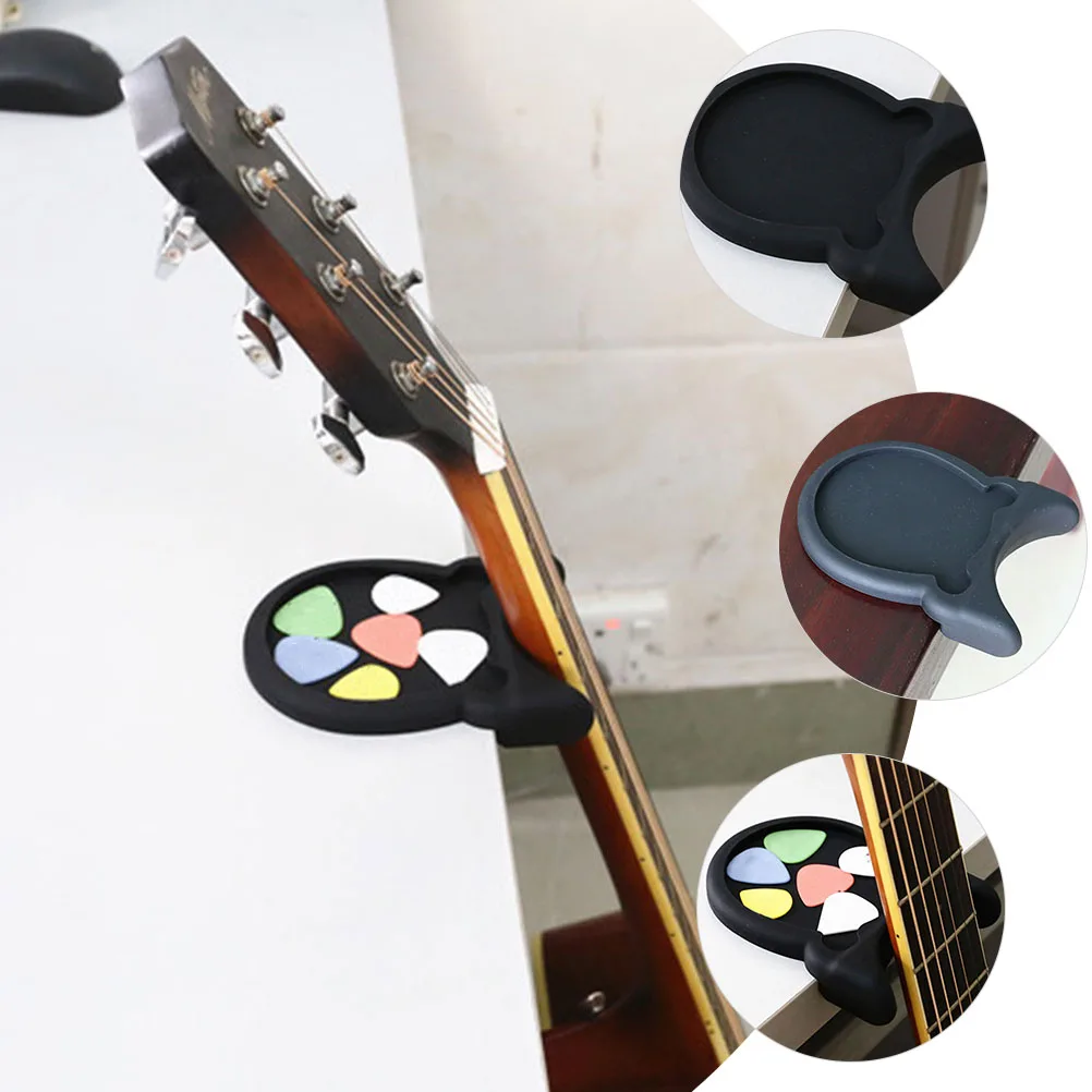 

1pcs Guitar Neck Rest Support Pillow Bracket For Electric Acoustic Bass String Instruments Desktop Stand Anti Slip