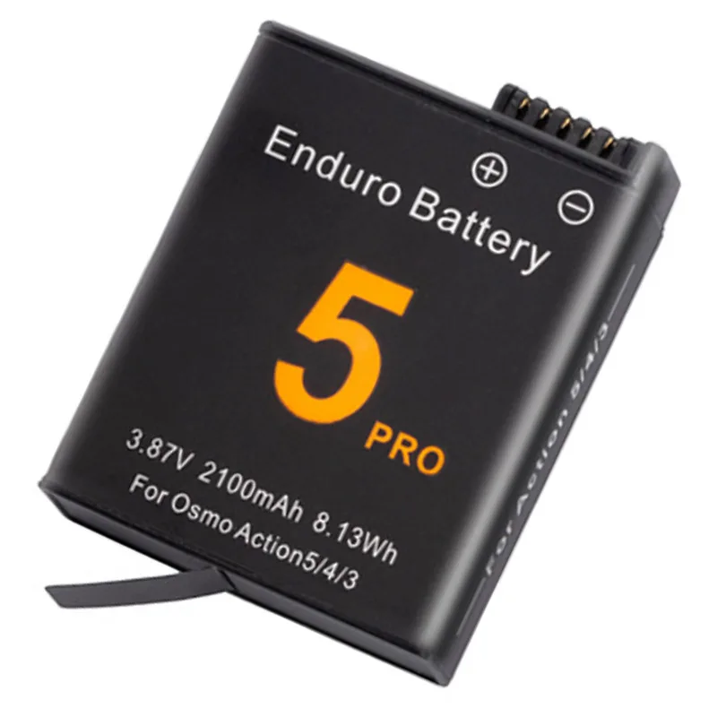 2100mAh For DJI Osmo Action 5 Pro Sports Camera Battery