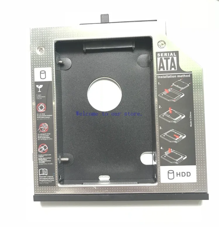ForThinkPad W530 T420 W520 W510 T430 W701 Suporte para disco rígido de unidade óptica