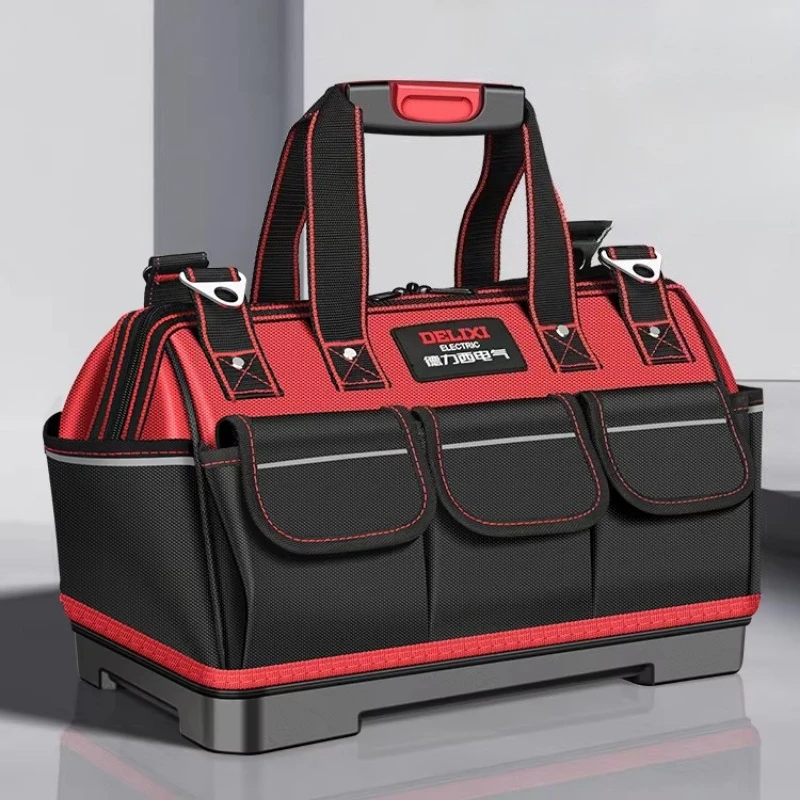 

Workshop Organizer Briefcase Storage Tools Belt Bag Kit Tool Bag Portable Work Tool Backpack Electrician Warsztat Veto Pro Pack