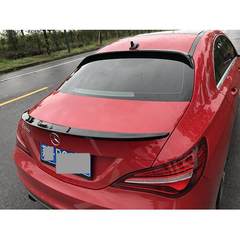 For Mercedes Benz CLA Spoiler CLA45 W117 C117 top of the wing Spoiler lacquer color cla C200 250 260 2013 2014 2015 2016 - 2018