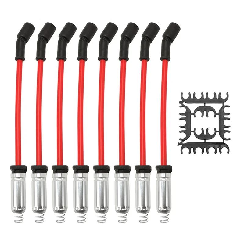 

AS-Spark Plug Wire 88862397 748UU 748HH For GMC Cadillac Hummer Spark Plug Ignition Wire Set