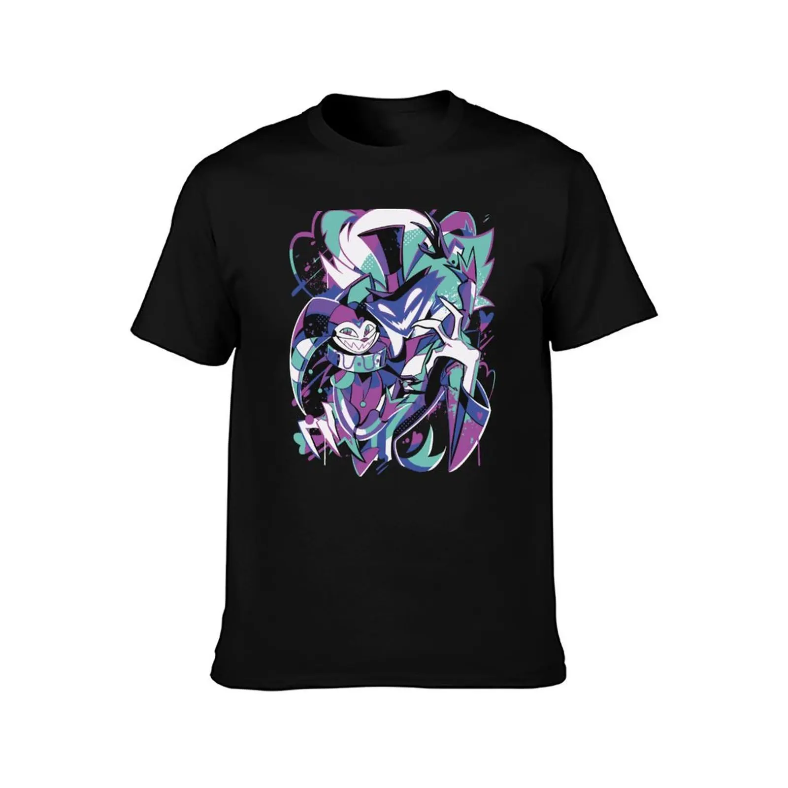Fizzarolli Fizzamodeous Summer Splatter T-Shirt Anti-Perspiration Workout Top T-Shirt