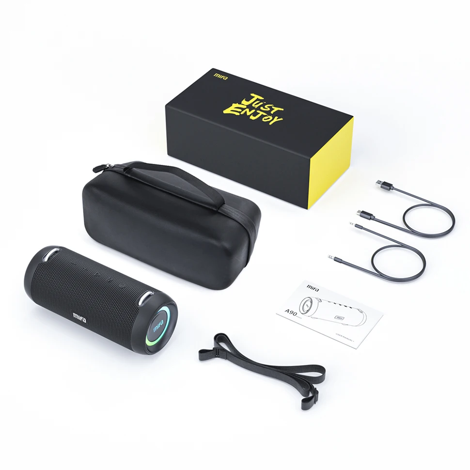 Mifa – haut-parleur Bluetooth A90, puissance de sortie 60W, avec amplificateur de classe D, excellente performance des basses, pour le camping