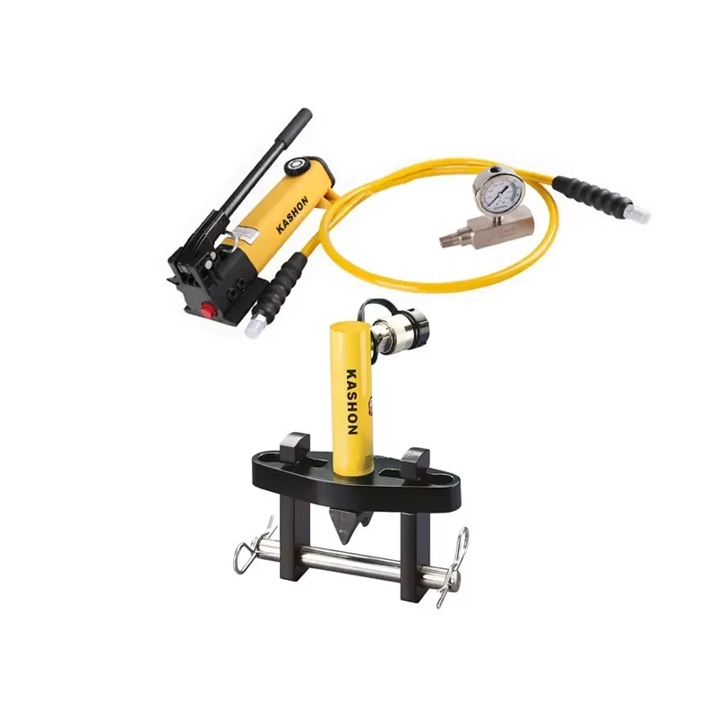 FS-109 10 Ton Hydraulic Flange Spreader with Hand Pump and Carry Box