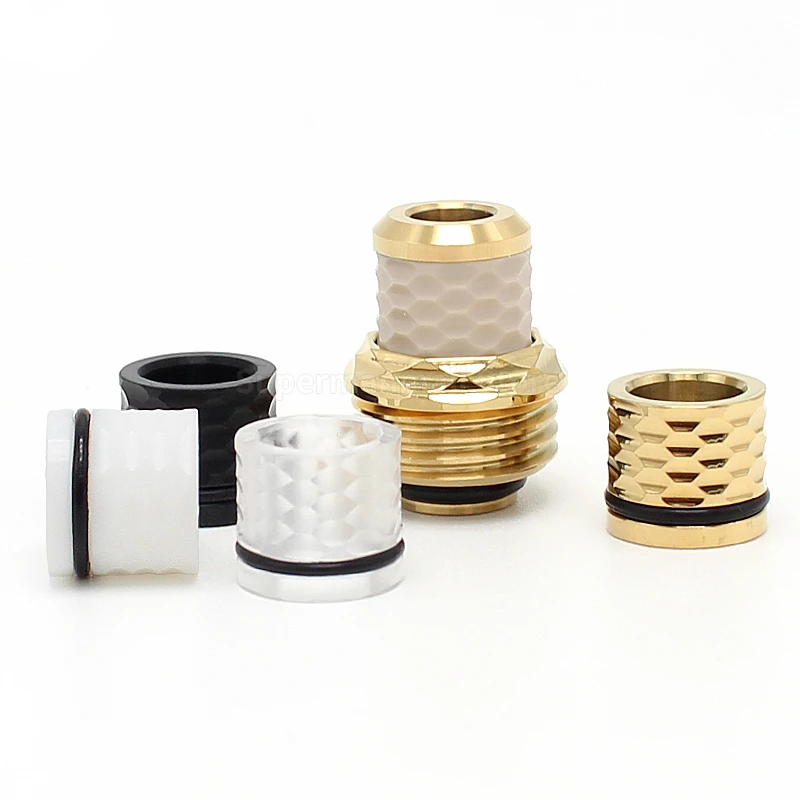 SXK Style Modular DT BxR/BB by Hussar Vapes Drip Tip for SXK BB/Billet Box Mod Kit Vape Mouthpiece 316SS POM PCTG PEEK PET