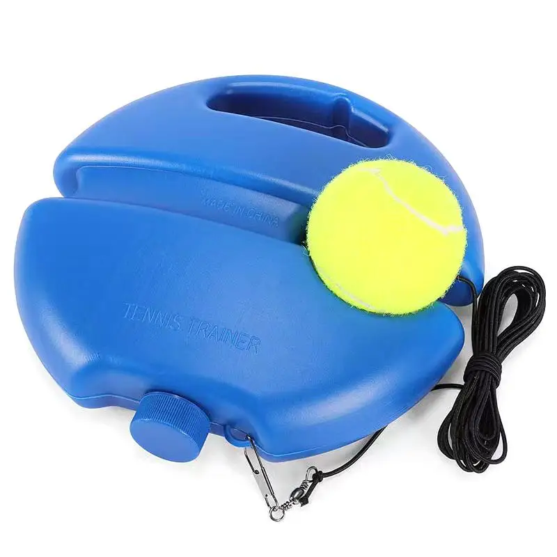 

Усиленная база для теннисных тренировок с эластичной веревкой, тренажер для отработки ударов, устройство для самостоятельных тренировок и спаррингов