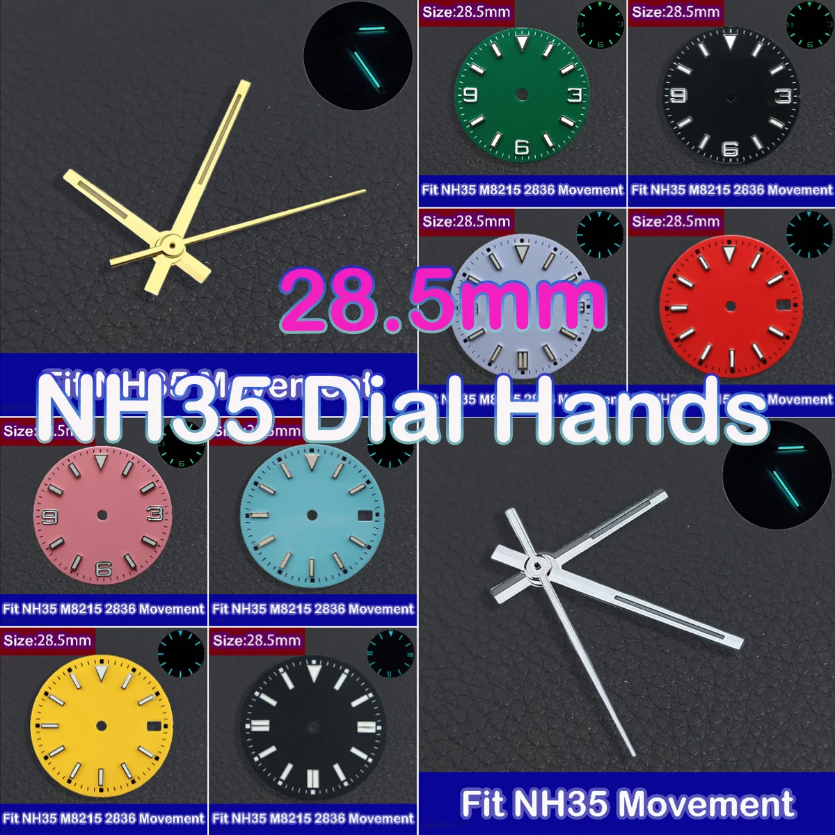 Nh35 Dial 28.5 Diam…