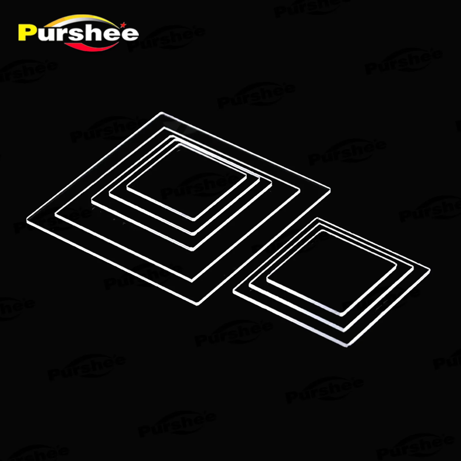 10 Stück quadratische Labor-Glasplatten mit hoher Lichtdurchlässigkeit, verschiedene Material-Spezifikationen, anpassbare optische Glasplatten – Detail 8