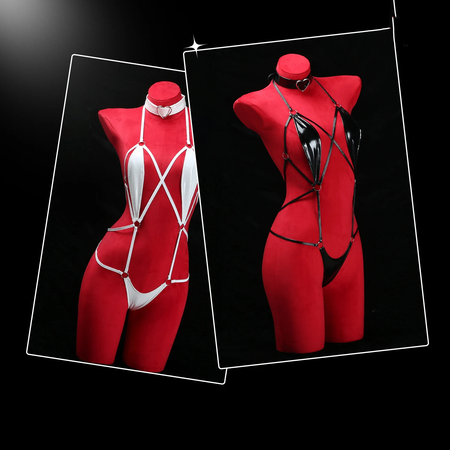 マイクロミニビキニセットセクシーなコスプレ衣装エキゾチックなポールダンスの摩耗エロポルノストリッパー衣装パフォーマンス衣装ビーチスーツ