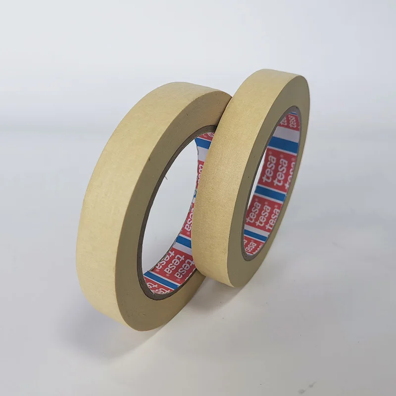 Tesa 4349 Tape Lightly creped paper masking tape for many types of indoor applications