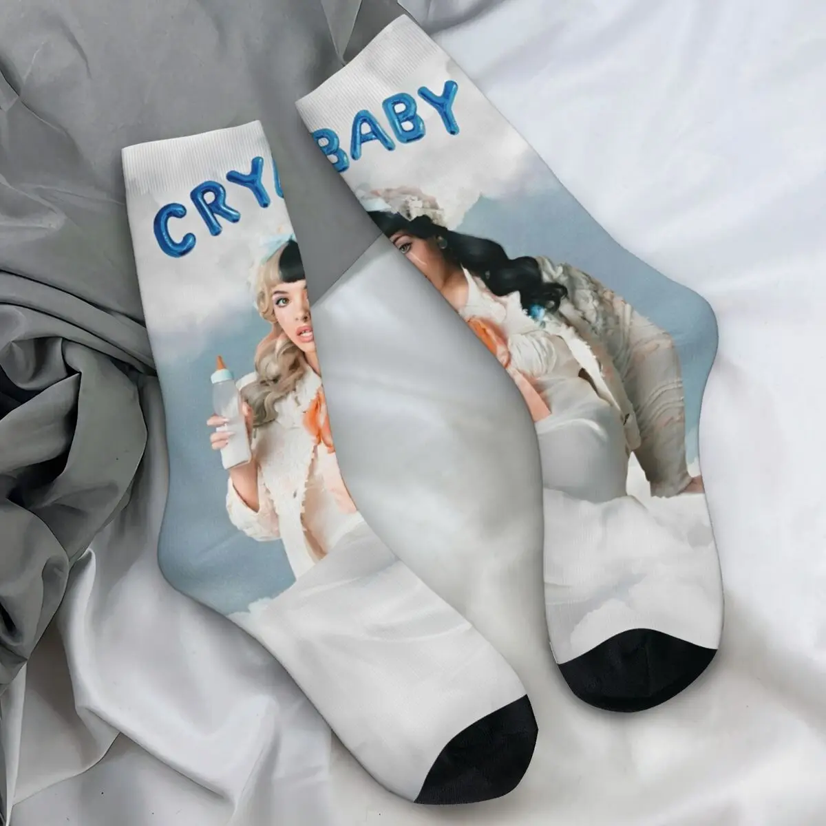 Couple Socks Flies On Fly Melanie Martinez Cry Baby Album Stockings Autumn Casual Comfortable Socks Climbing Anti Slip Socks