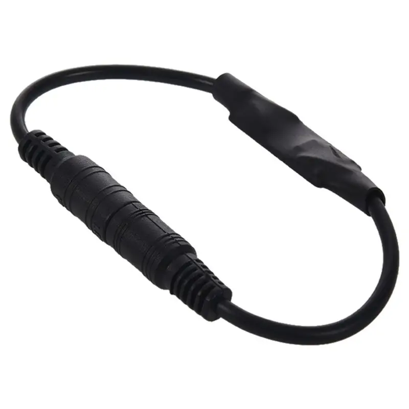 ABMO 20X Low-Profile Inline Controller Mini 3 Key Dimmer Switch For LED Strip Light Black