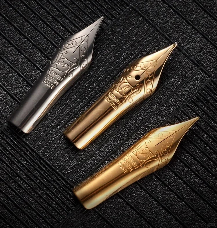 

ШМИДТ Немецкий номер. 5 26 мм No 6 35 мм EF/F/M 0,38/0,5/0,7 мм перо золотого и серебряного пера перьевая ручка школьные принадлежности сменный блок для ручки