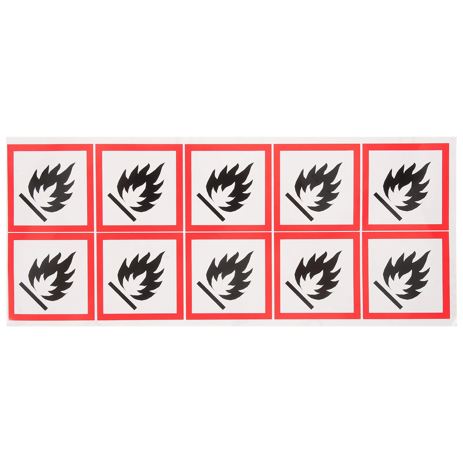 

1 Sheet Liquid Warning Sticker Professional Grade PVC Self-Adhesive Safety Sign for Hazardous Material Handling