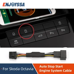 Sistema de motor de parada automática para Skoda Octavia Sensor de Control enchufe Cable de cancelación modo de memoria