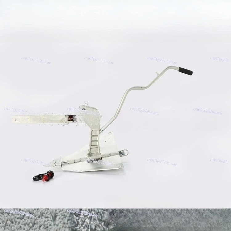 Electric winch accessories Foldable ground anchor 12,000 lbs with shackle, off-road field anchor