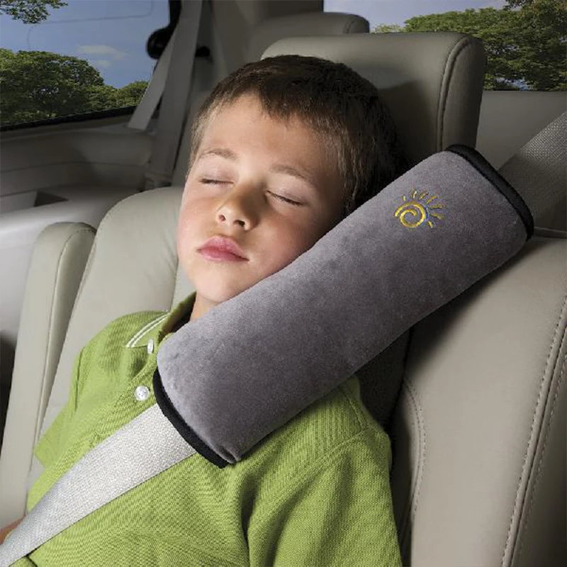 Car Safety Belts Pillows Plush Cushion Shoulder for Kid Children Baby Travel Sleep Positioner Protect Auto seatbelt Adjust