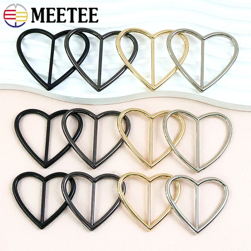 

5/10Pcs Belt Tri-Glide Metal Buckles 20-40mm Dog Collar Webbing Strap Adjust Slider Hook Sewing Accessories for Handbags Ribbon