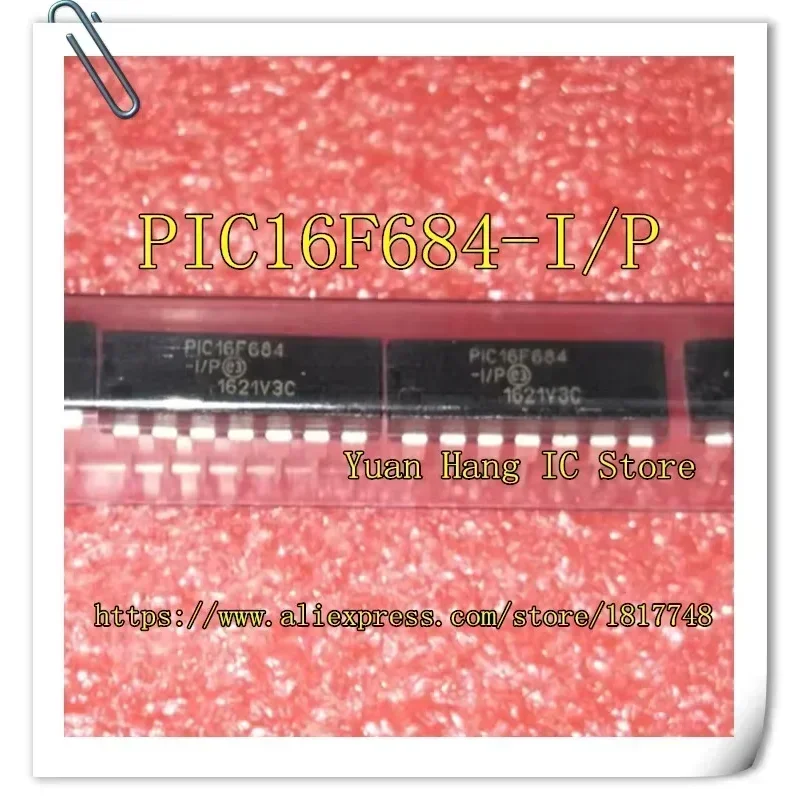 

10PCS/LOT PIC16F684-I/P PIC16F684 DIP14 NEW
