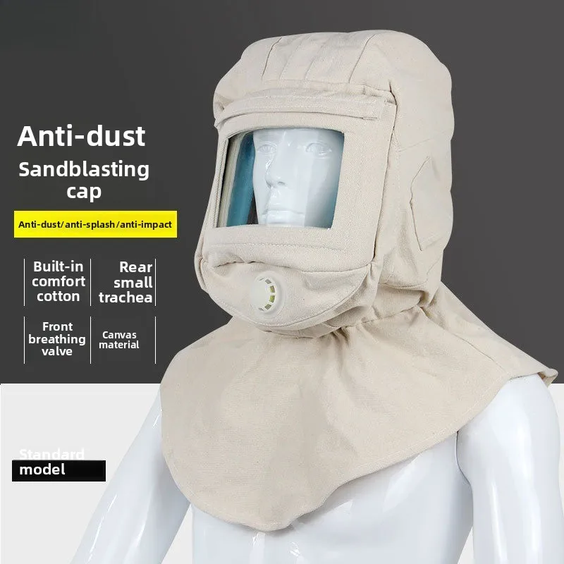 

Защитный экран-козырек для пескоструйной обработки и резки, пыле- и брызгозащитный, для судостроения и малярных работ