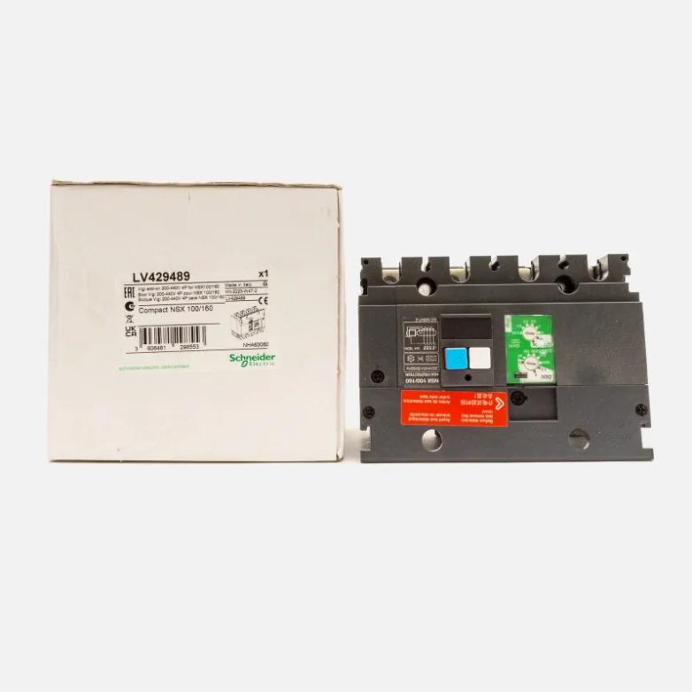 LV429211 new model LV429489 Earth-leakage VigiPacT add-on protection module, ComPacT NSX 100/160, 200 VAC to 440 VAC, 30