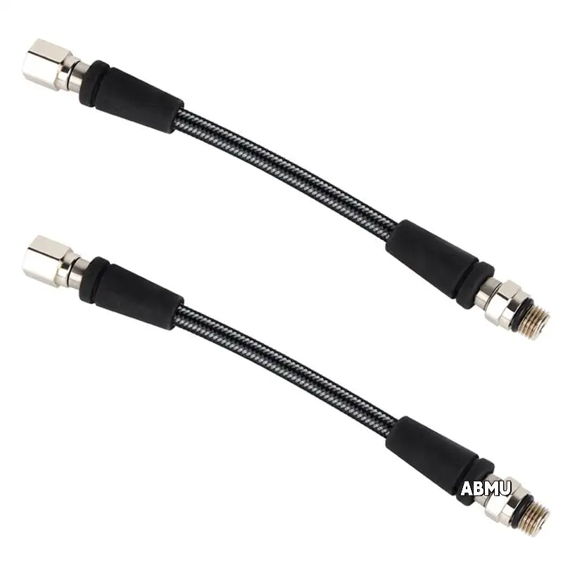 

2X Diving High Pressure Regulator Hose Professional Woven Flexible Safe Scuba Diving High Pressure Hose 15Cm