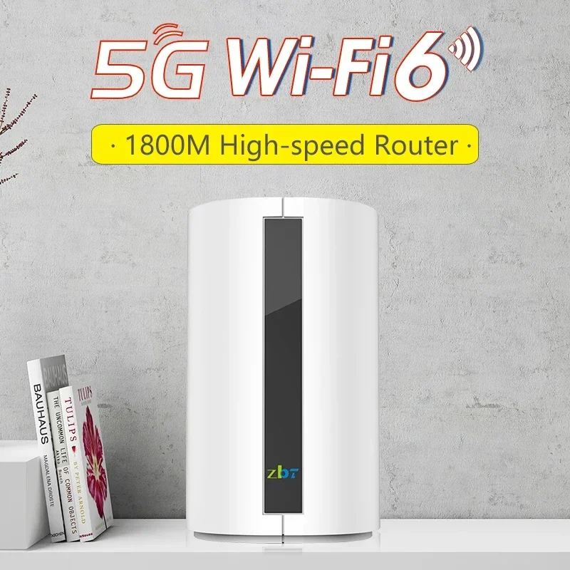 Hot sale 1800Mbps 11AX Dual Band 2.4GHz 5.8GHz Wireless Wifi Mesh Sim Card Router 5G WiFi Router