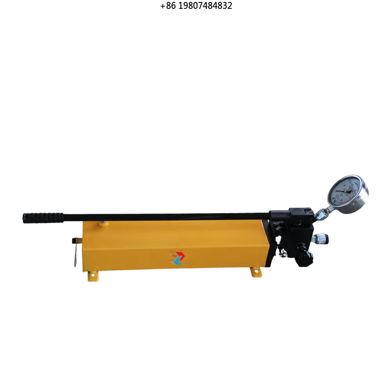 Portable Ultra High Pressure Manual Operated Single Acting Hydraulic Hand Pump 160Mpa for Industrial Hydraulic Tools
